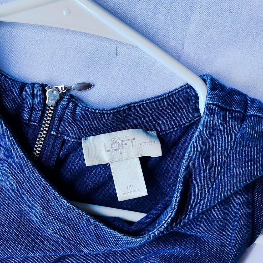 Blue Dress - Loft - 0P